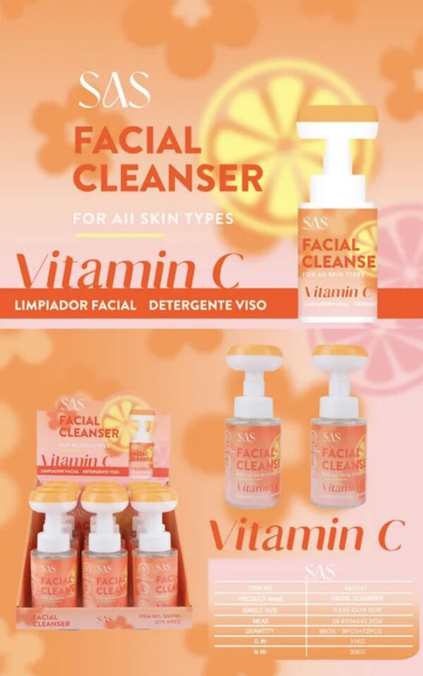 Limpiador Facial Vitamina C - Imagen 2