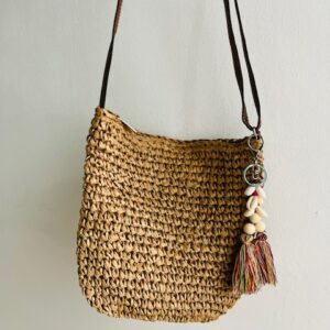 Bolso Bandolera Rafia