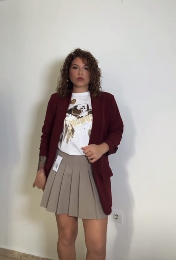Falda Pantalón Tabla