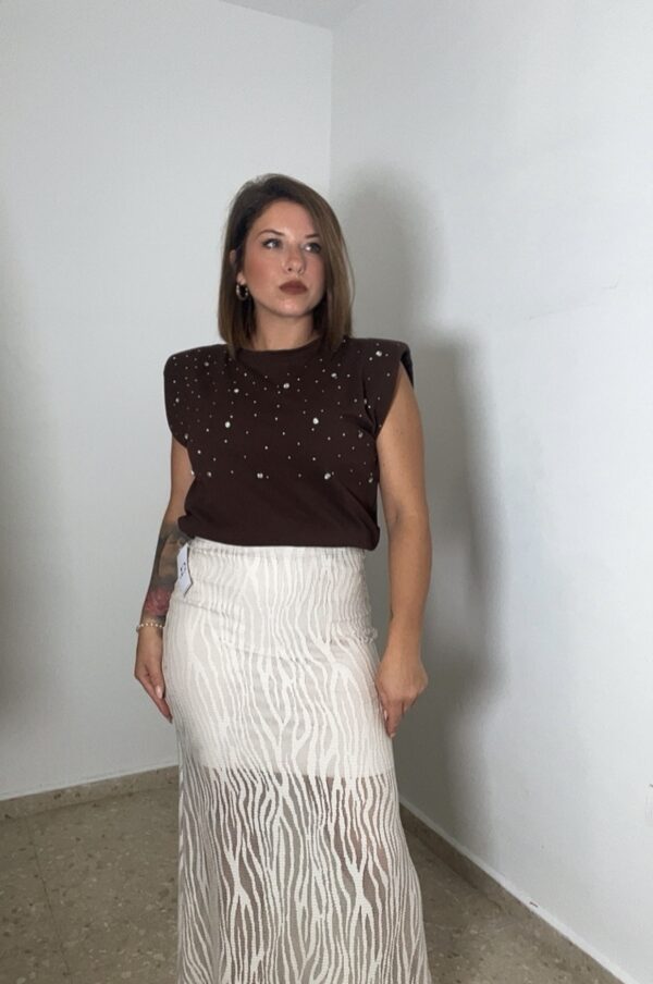 Camiseta Hombrera Brillo