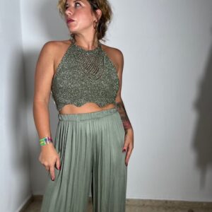 Top brillo crochet