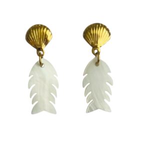 Pendientes Raspa de pescado