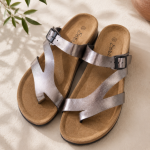 Sandalias Plomo